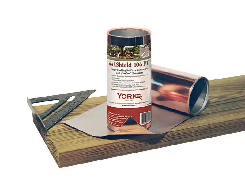 106 Pt 8 In. W X 20 Ft. L Copper Flashing Brown