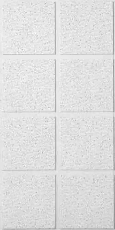 USG Ceilings Radar Illusion Non-Directional 48 In. L X 24 In. W 3/4 In. Shadow Line Tapered Ceiling