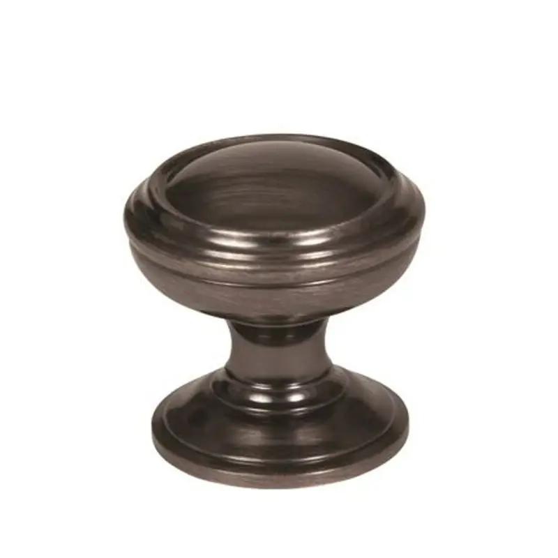 Classic Industrial Cabinet Knob 1-1/4 In. Gunmetal - Revitalize Collection