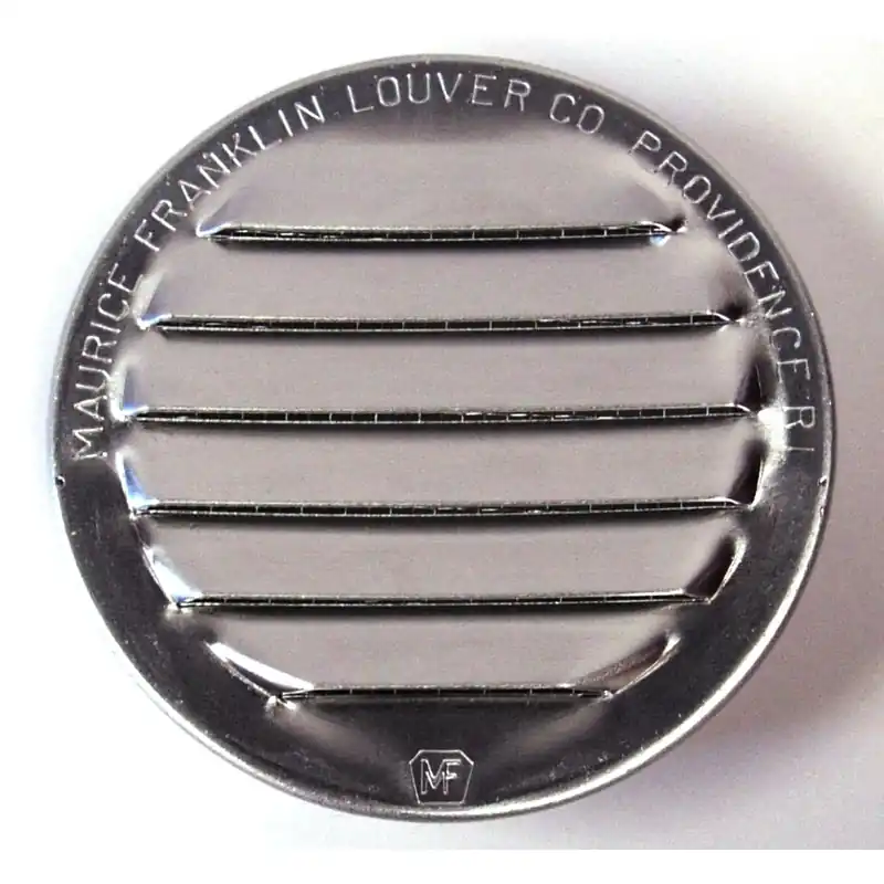 Maurice Franklin Louver 2 In. W X 2 In. L Bright Silver Aluminum Mini Louver