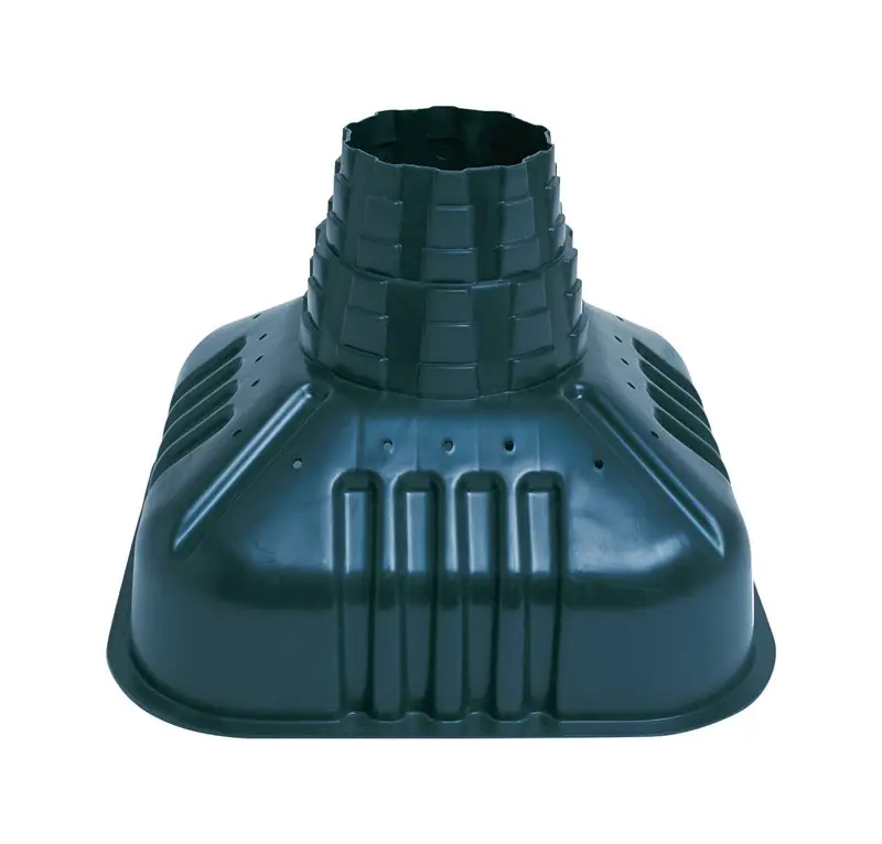 Plastic Concrete Footing Forms 16.6 In. H X 22 In. W X 22 In. L X 10 In. D