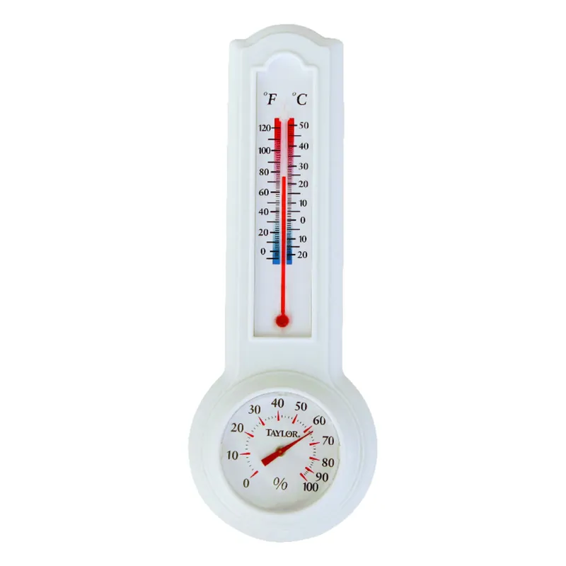 Analog Hygrometer & Thermometer, 0 To 120 F, -20 To 50 C, Model 5535e