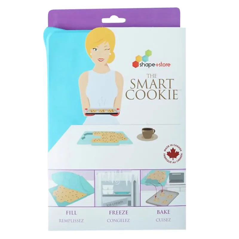 The Smart Cookie Blue Plastic Cookie Cutter 13 Oz - 2 Pieces