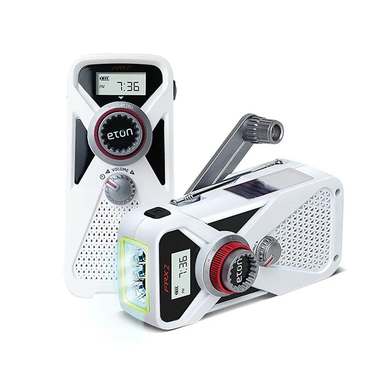 American Red Cross AM/FM Weather Radio, Solar & Hand Crank Power
