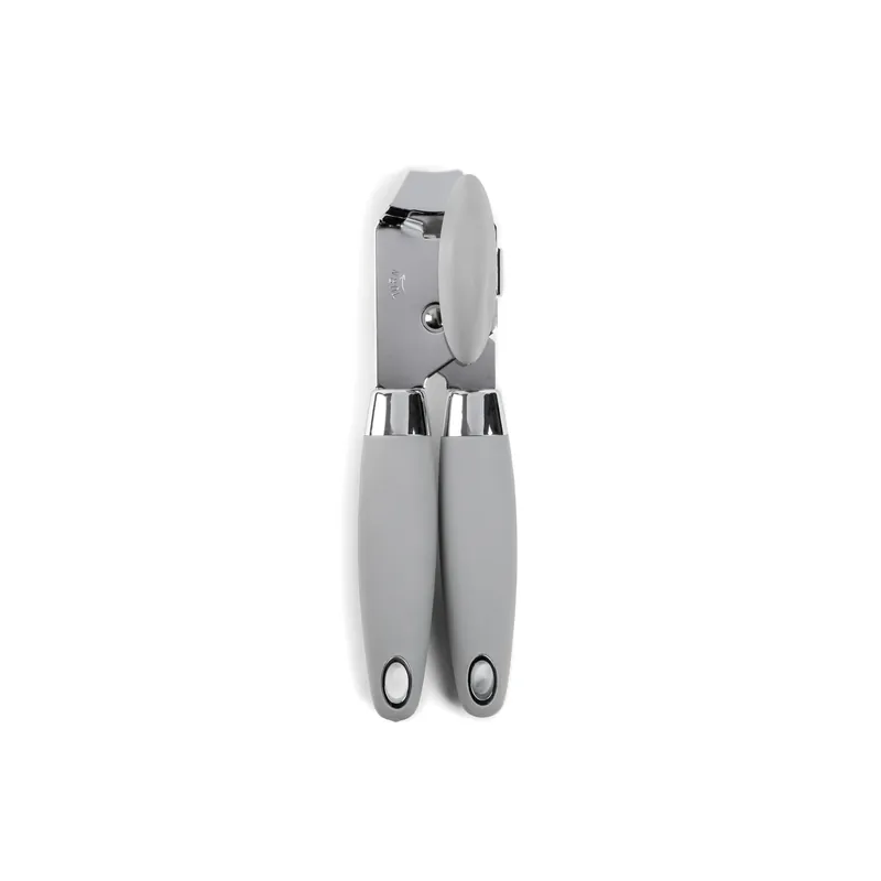 Gray Silicone And Stainless Steel Manual Can Opener - Model Ac29835