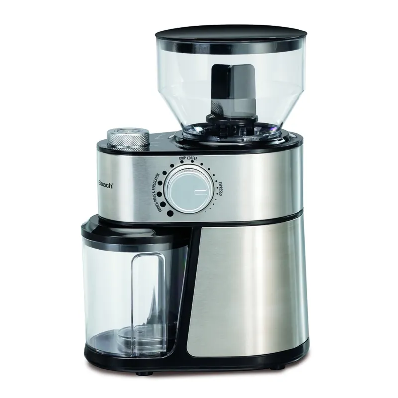 Stainless Steel 14 Cup Burr Coffee Grinder Model 80385