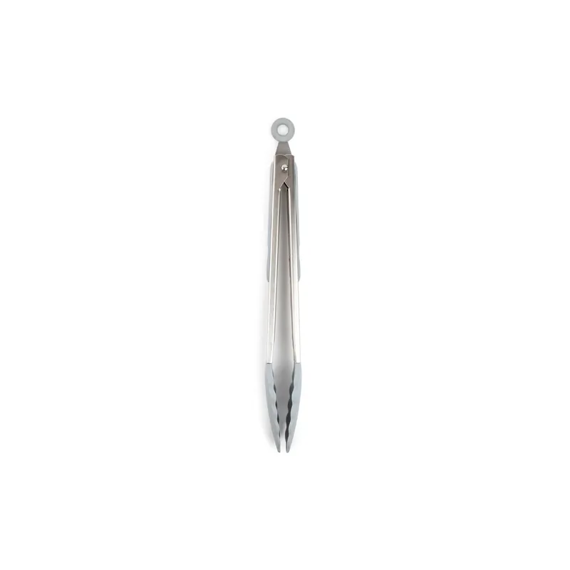 Silver Silicone Locking Tong 12 In. Model Ac29911