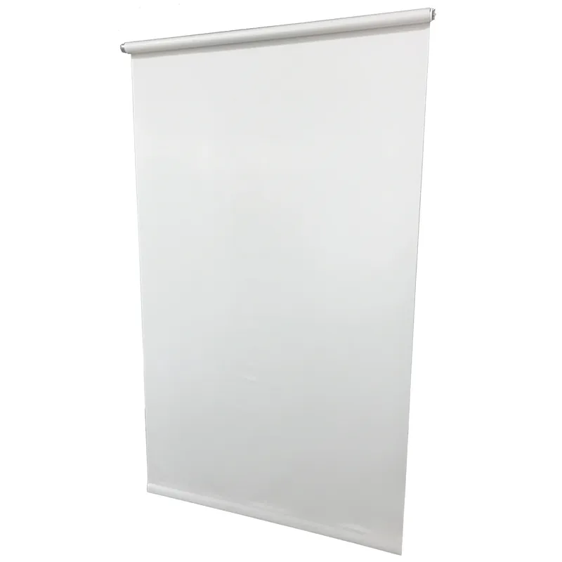 Galaxy Roller Window Shade, Room Darkening, White, 55 X 78 In.