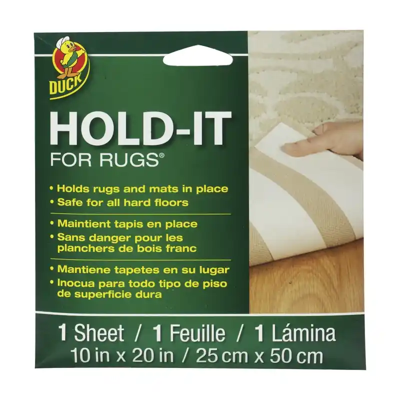 Brand Hold-it Adhesive For Rugs 10 In. W X 20 In. L Non-slip Foam Sheet