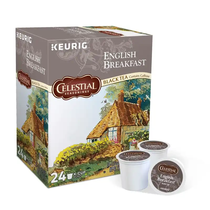 Keurig Celestial Seasonings English Breakfast Tea K-Cups 24 Pk