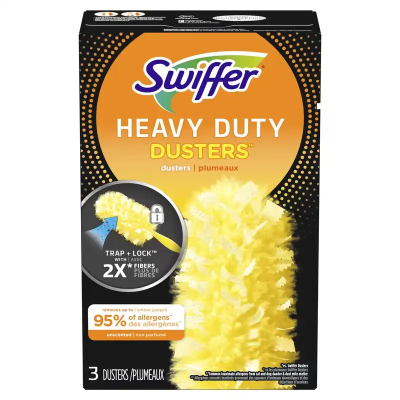 Swiffer 360 Heavy Duty Dusters Microfiber Heavy Duty Duster Refill 3 Pk
