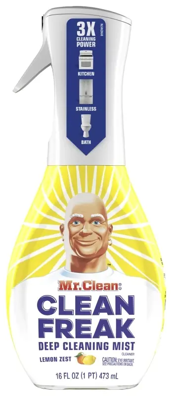 Clean Freak Deep Cleaning Multi Surface Mist Starter Kit, Lemon, 16 Oz.