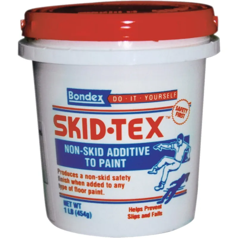 Skid-tex Non-skid Paint Additive, 1 Pound - Slip Resistant Compound For Interior/exterior Use