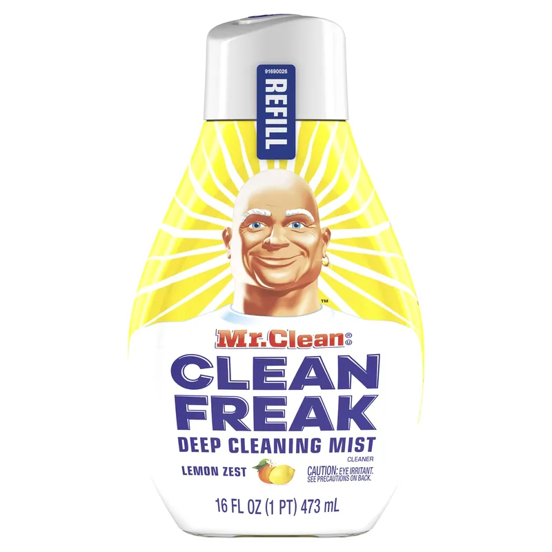 Mr. Clean Clean Freak Lemon Zest Scent Deep Cleaning Mist Refill Liquid 16 Oz