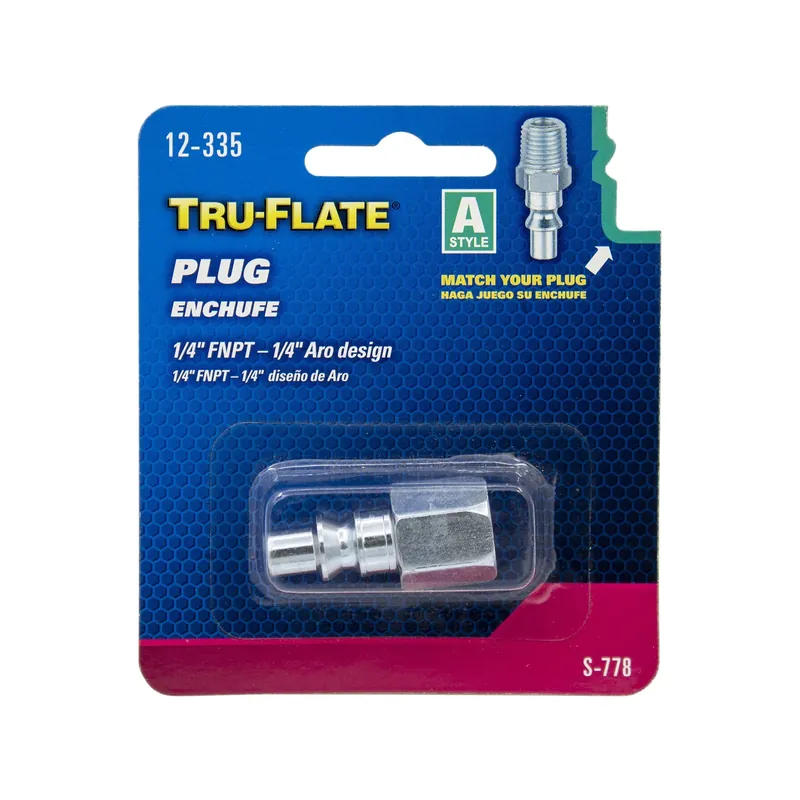 Aro 1/4 In. Fnpt A-style Steel Plug - Model 12-335