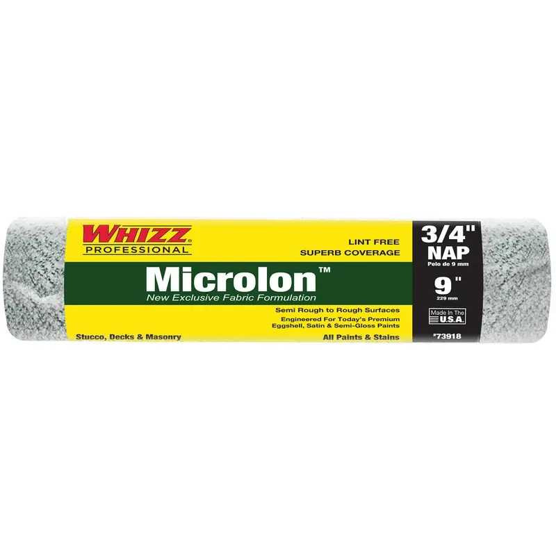 Whizz Microlon 9 In. W X 3/4 In. Cage Paint Roller Cover 1 Pk