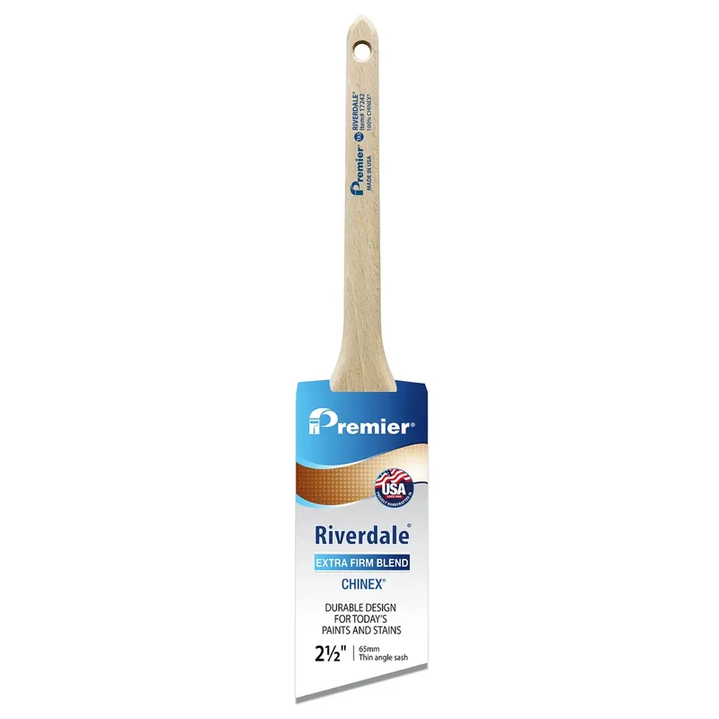 Riverdale 2-1/2 In. Extra Stiff Thin Angle Sash Paint Brush Model 17242