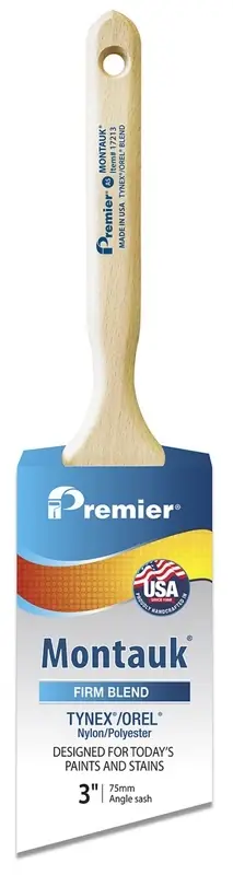 Premier Montauk 3 In. Firm Angle Sash Paint Brush