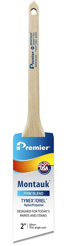 Premier Montauk 2 In. Firm Thin Angle Sash Paint Brush