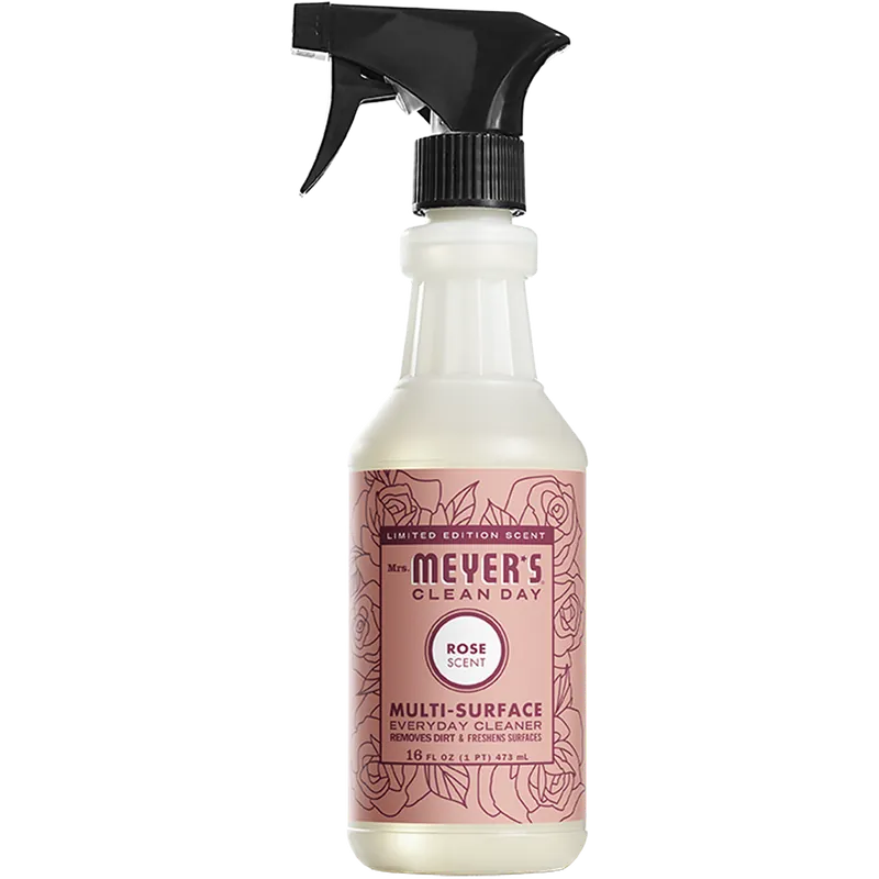 Mrs. Meyer‘s Clean Day Rose Scent Multi-Surface Cleaner Liquid 16 Oz