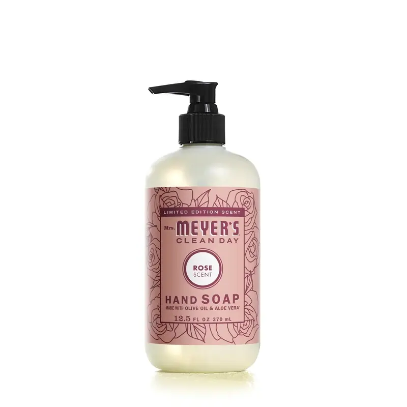 Mrs. Meyer‘s Clean Day Rose Scent Liquid Hand Soap 12.5 Oz