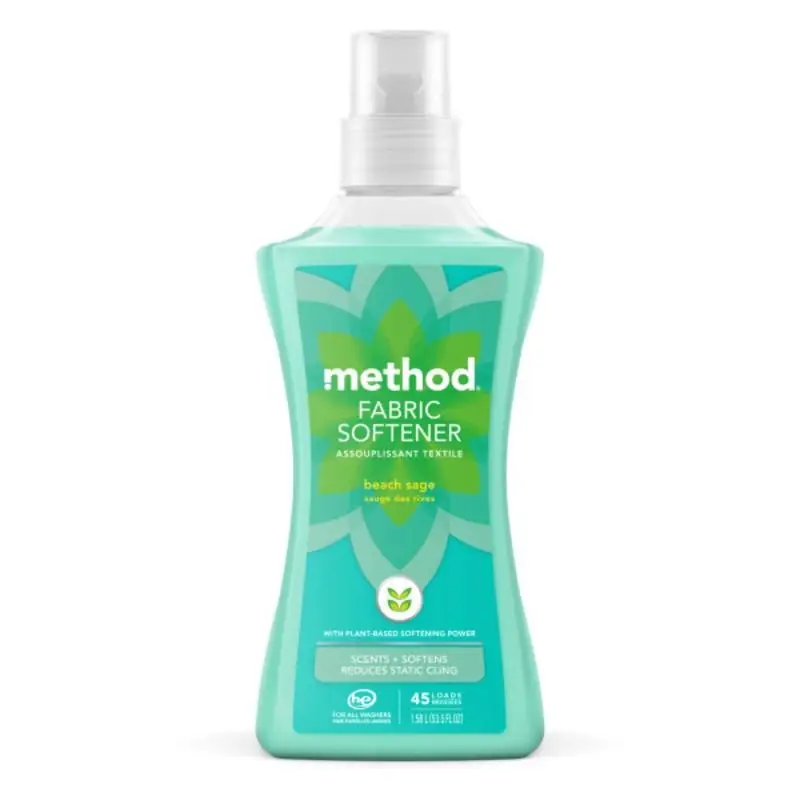 Method Beach Sage Scent Fabric Softener Liquid 53.5 Oz 1 Pk