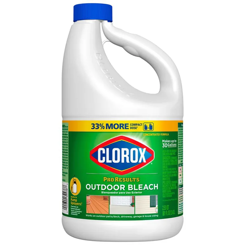 Pro Results Regular Scent Outdoor Bleach Cleaner 81 Oz Liquid Concentrate