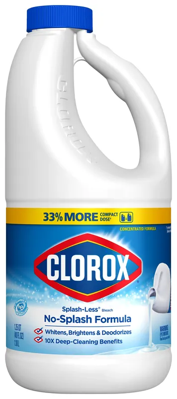 Clorox Splash-Less Regular Scent Bleach 40 Oz