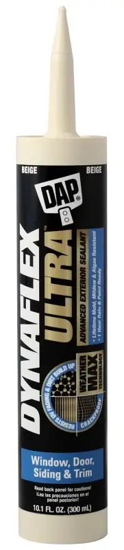 10.1 Oz. Beige Advanced Exterior Sealant For Windows, Doors, And Siding