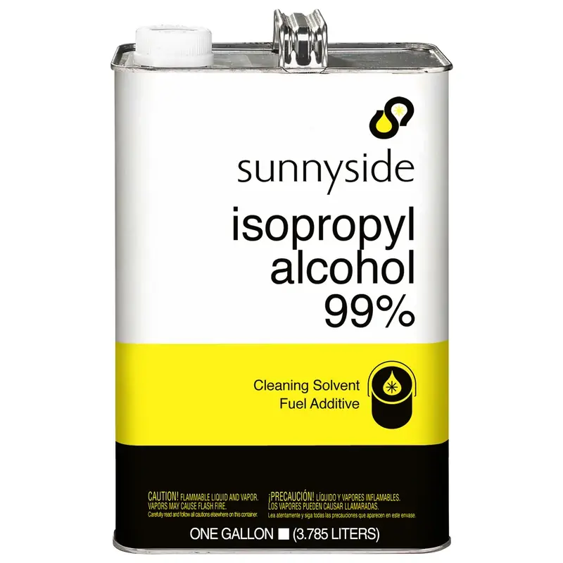 99% Isopropyl Alcohol Industrial Cleaning Solvent And Fuel Additive 1 Gallon