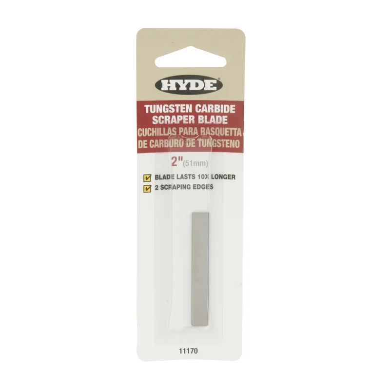 Paint Scraper Blade, Carbide, 2-In.