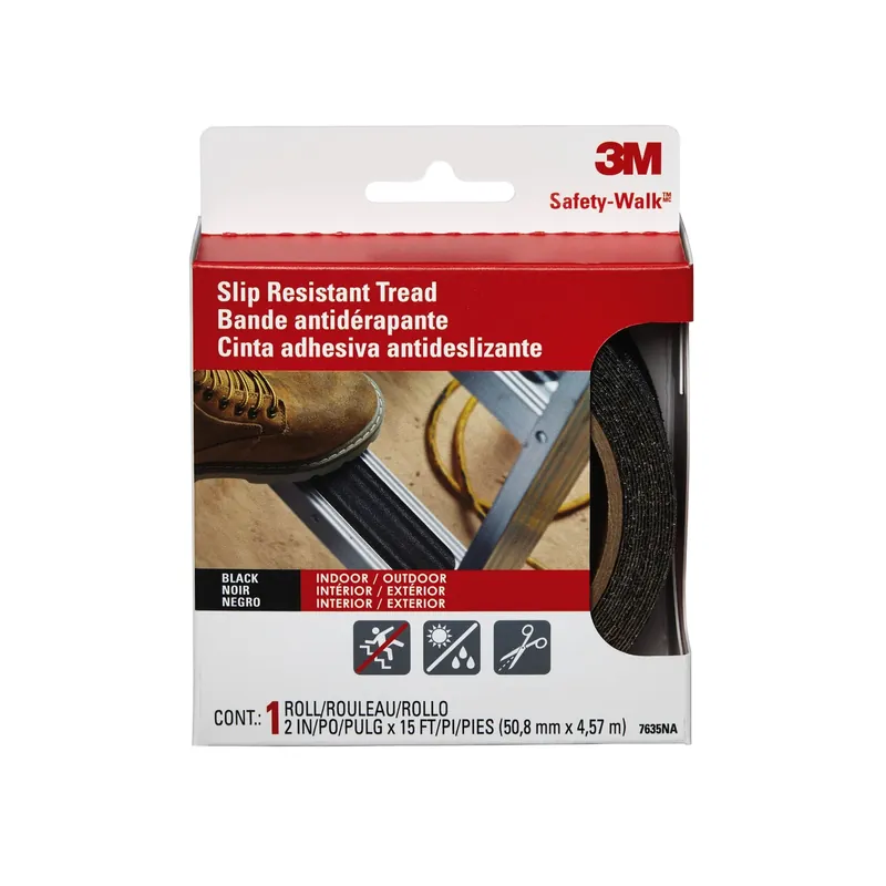 3M Safety-Walk Black Step And Ladder Tread Tape 2 In. W X 15 Ft. L 1 Pk