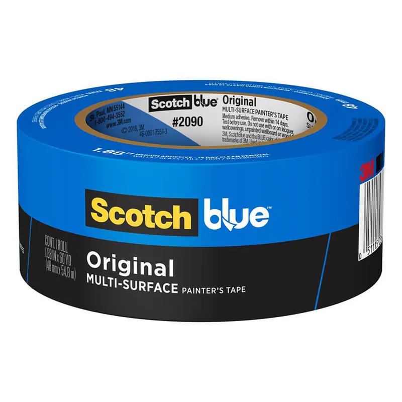 ScotchBlue 1.88 In. W X 60 Yd L Blue Medium Strength Original Painter‘s Tape 1 Pk