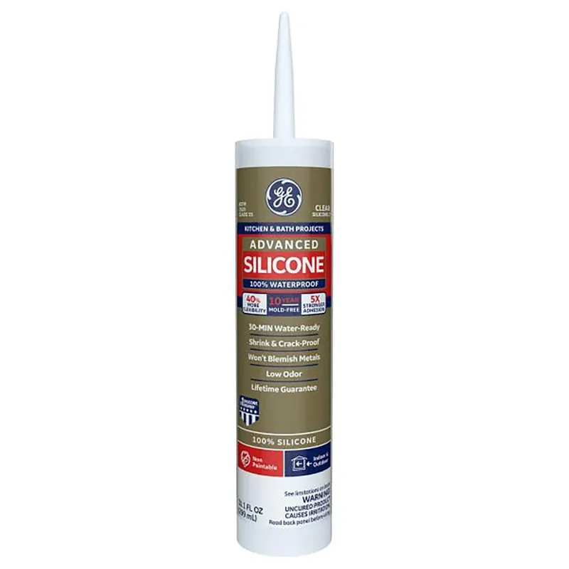 Premium Clear Silicone 2 Kitchen & Bath Sealant – 10 oz Cartridge