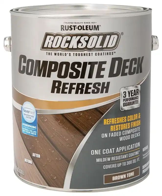 RockSolid Composite Deck Refresh, Brown, 1-Gallon