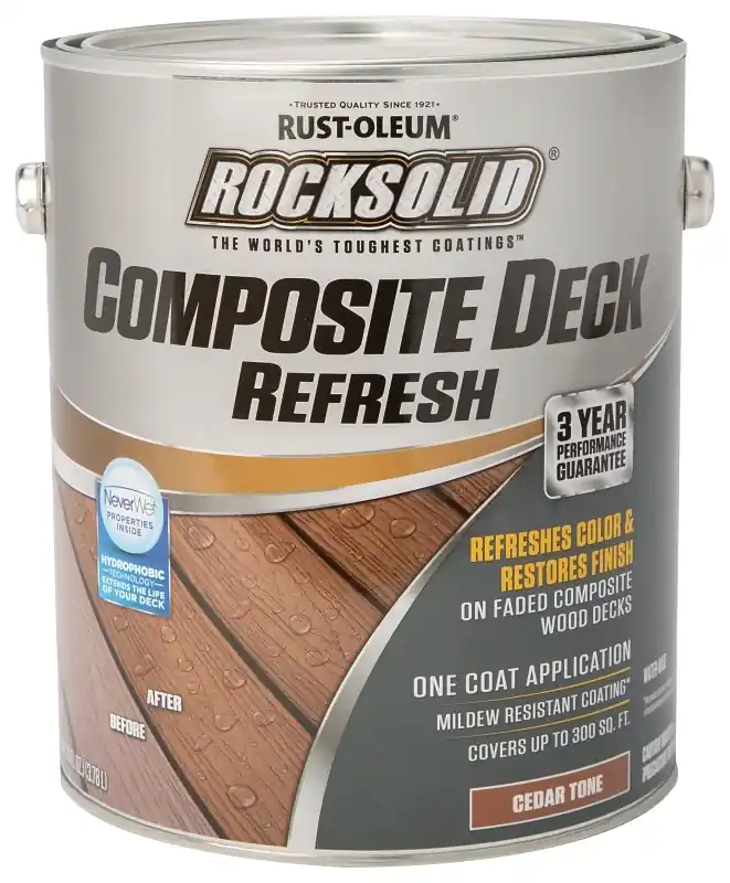 RockSolid Composite Deck Refresh, Cedar, 1-Gallon