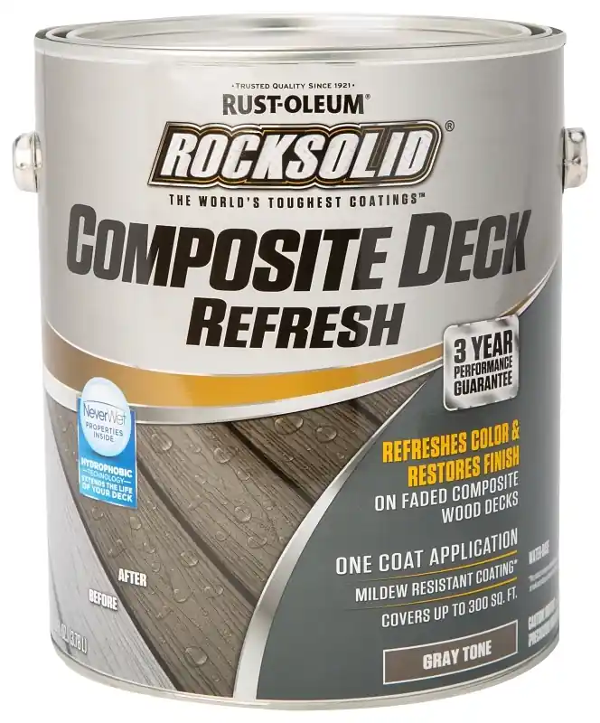 RockSolid Composite Deck Refresh, Gray, 1-Gallon