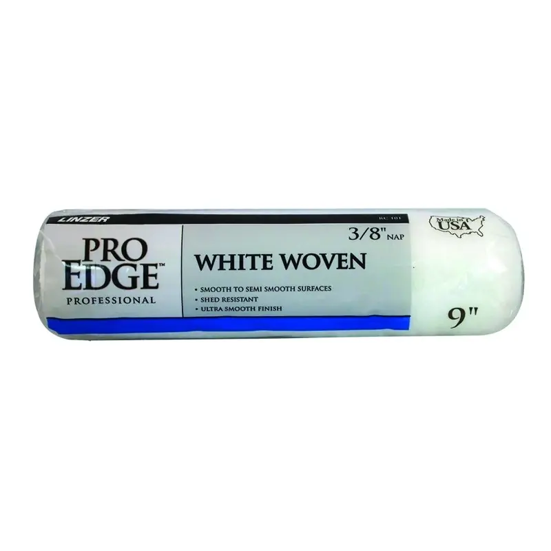Linzer Pro Edge Woven 9 In. W X 3/8 In. Paint Roller Cover 1 Pk