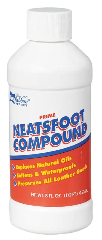 Blue Ribbon Neatsfoot Oil 8 Oz Liquid
