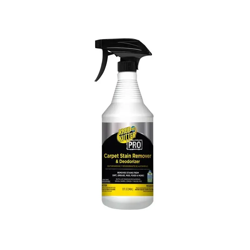 Krud Kutter Pro No Scent Carpet Stain Remover 32 Oz Liquid