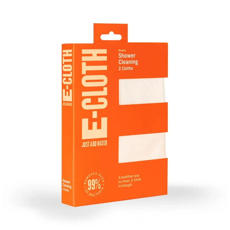 E-Cloth Shower Kit Microfiber Cleaning Cloth 2 Pk