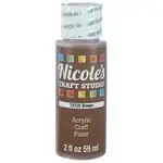 Nicole‘s 2 Ounce Acrylic Craft Paint In Brown