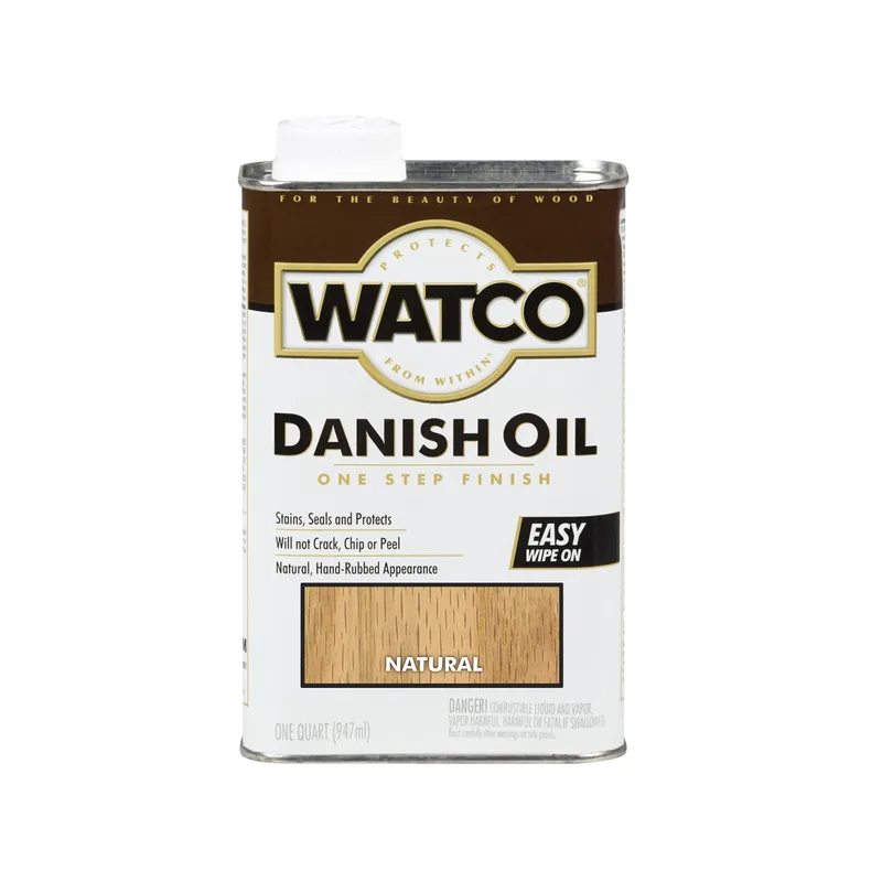 Natural Danish Oil Finish, Qt.