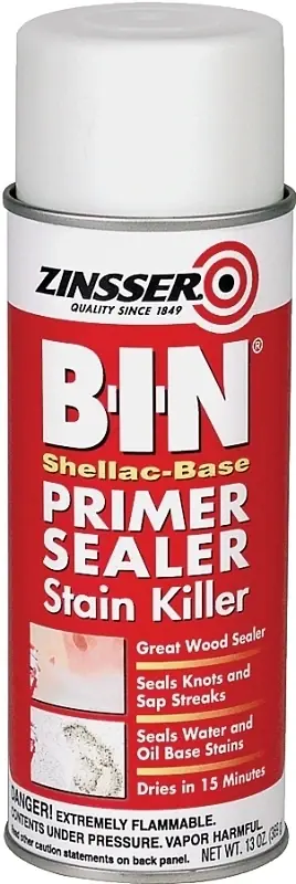 B-i-n Shellac-based Primer Sealer 369 Grams - Stain Blocking Solution