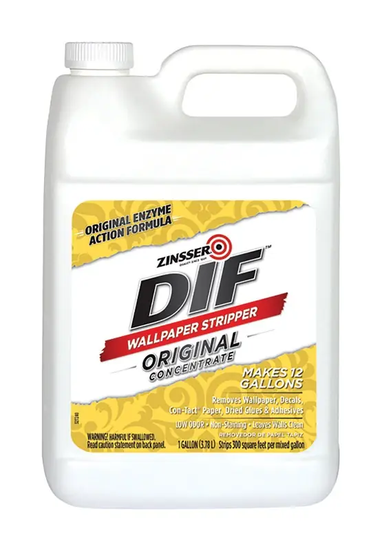 DIF Wallpaper Stripper Liquid Concentrate, 1-Gal.