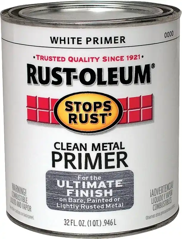 Qt. White Clean Metal Primer