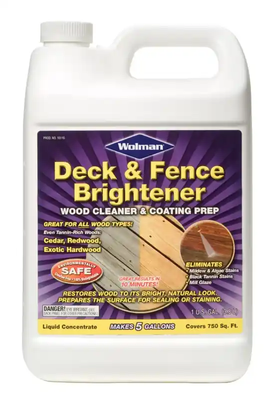 Wolman Deck And Fence Brightener 1 Gal