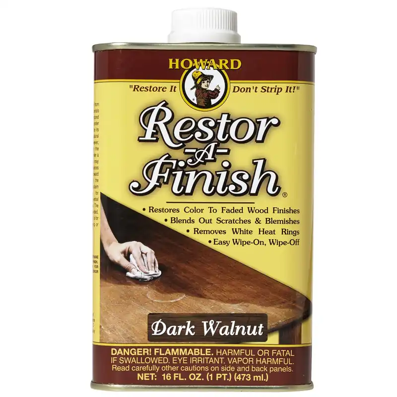 Restor-A-Finish Wood Finish, Dark Walnut, 16 Oz.