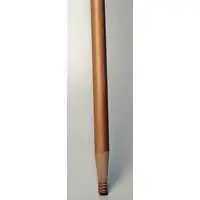 60 Inch Lacquered Wood Threaded Handle, 1-1/8 Inch Diameter, Model La210