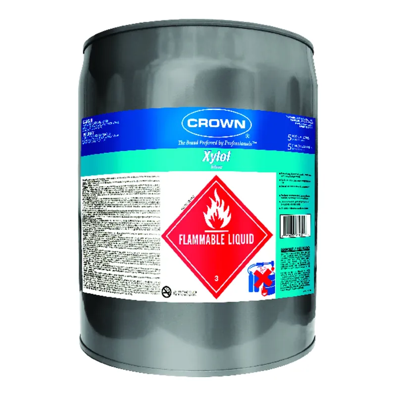 Xylene Paint Thinner 5 Gallon Container For Paint And Cleaning Applications